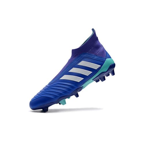 adidas Predator 18+ FG para Niños - Azul Blanco_5.jpg